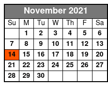 Carolina Beach Music Awards November Schedule
