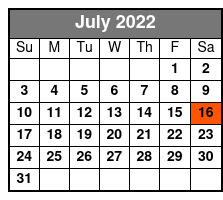 Forever Motown July Schedule