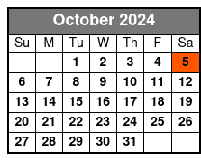 Lee Greenwood Floor Seating October Schedule