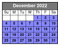 Bike and Roll Bicycle Rental - Washington, DC December Schedule
