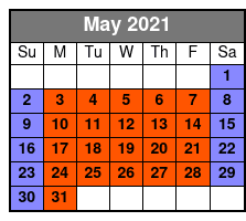 Spirit of Washington DC Lunch Cruise May Schedule