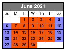 Spirit of Washington DC Lunch Cruise June Schedule