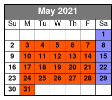 DC Odyssey Lunch Cruise May Schedule