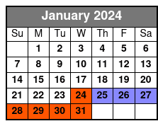 Mt Vernon and Old Town Alexandria Day Trip from Washington DC January Schedule