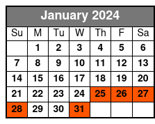 African American History Tour January Schedule