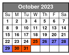 Washington DC Hop-On Hop-Off Trolley, Guided Tour of Arlington National Cemetery October Schedule