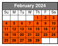 Half-Day Grand Tour of Washington DC February Schedule