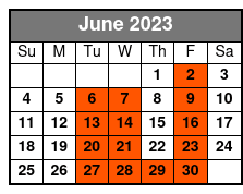 Small Group Walking Tour of Capitol Hill June Schedule