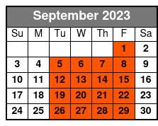 Small Group Walking Tour of Capitol Hill September Schedule