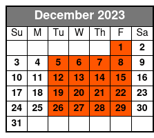Small Group Walking Tour of Capitol Hill December Schedule