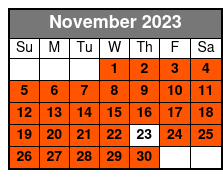 Private Guided Tour of the The National Archives Building November Schedule