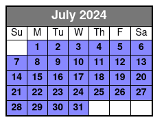 Hard Rock Cafe Washington DC July Schedule