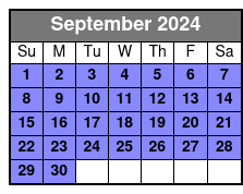 Hard Rock Cafe Washington DC September Schedule