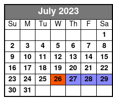 10:30 July Schedule
