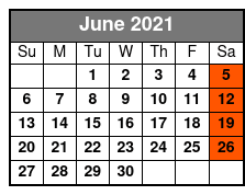 Daytime Party Cruise on the Boomerang Yacht June Schedule