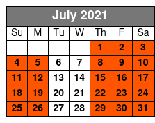 Museum of the Bible July Schedule
