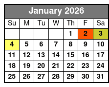 Memphis Brooks Museum of Art January Schedule
