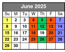 Brooks Museum of Art General Admission June Schedule