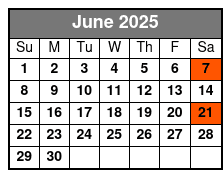General Admission + Figure Drawing Clothed Model June Schedule