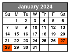 Extended Mojo Tour with Sun Studio January Schedule
