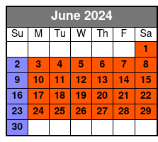 IMAX Theater June Schedule