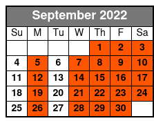 National Civil Rights Museum September Schedule