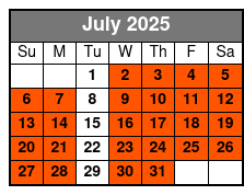 National Civil Rights Museum July Schedule