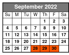 Memphis Discovery Tour September Schedule