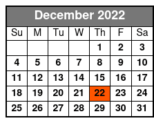 The Circuit Playhouse December Schedule