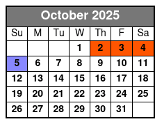 The Circuit Playhouse October Schedule