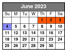 Clyde's June Schedule