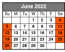 Memphis Bike Tour June Schedule