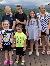 Family Outside of Pirates Voyage Dinner and Show Pigeon Forge