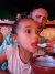Small Girl Eating at Dolly Parton's Stampede Dinner Show Pigeon Forge