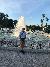 In Front of the Fountain at SeaWorld San Antonio