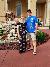 Couple in Front of Samson at Sight and Sound Theatres Branson