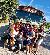 Group Enjoying the Redneck Comedy Bus Tour