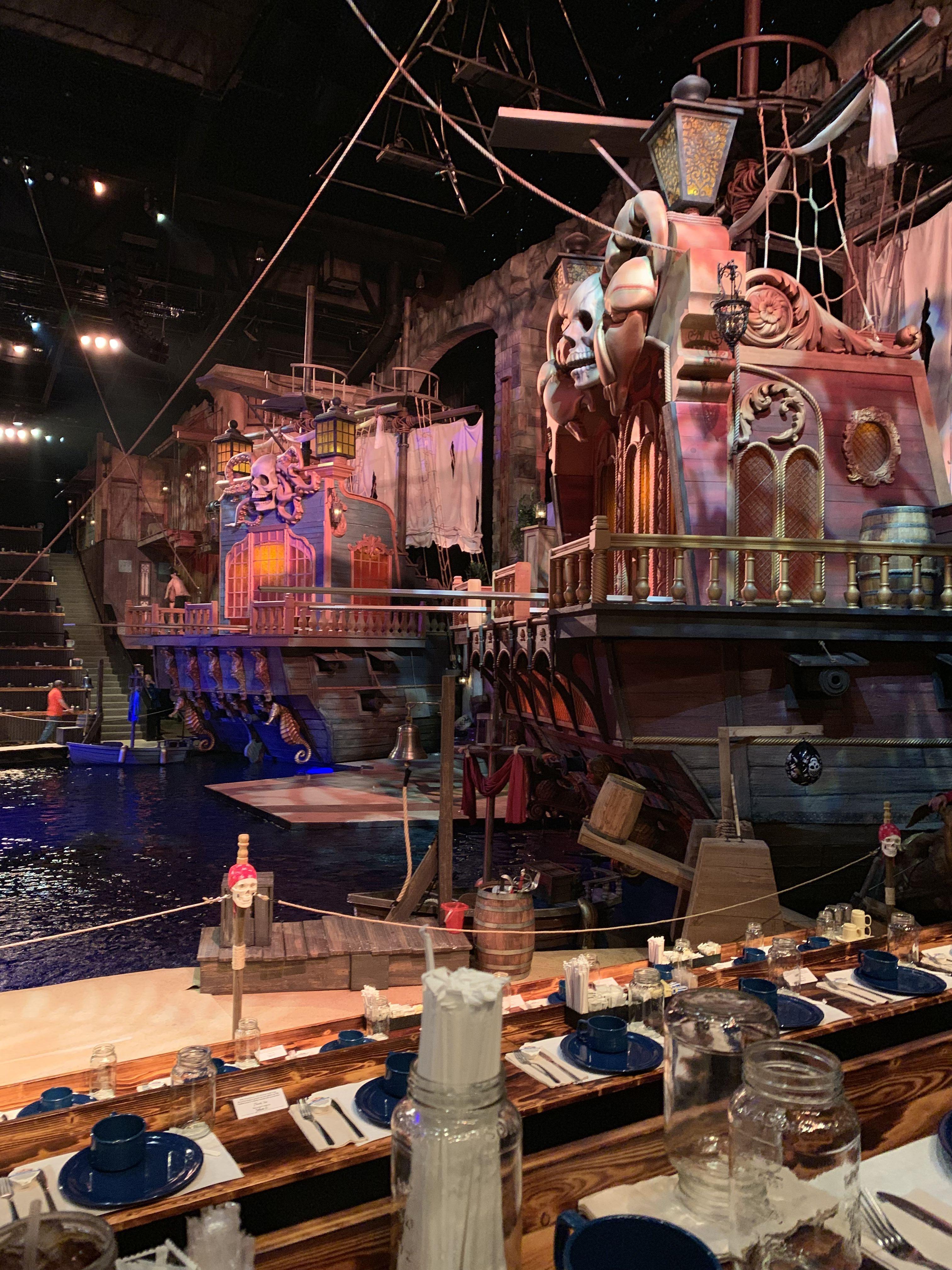 Amazing Dinner and Set at Pirates Voyage Dinner and Show Pigeon Forge