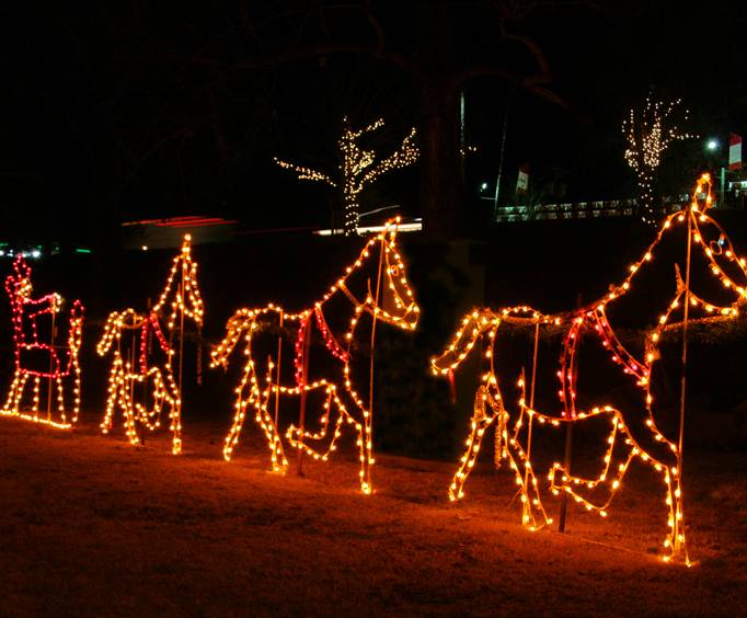 Festival of Lights at Jordan Valley Ice Park in Springfield, MO
