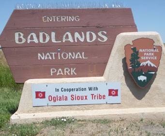 The Badlands National Park