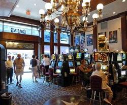 Inside the casino