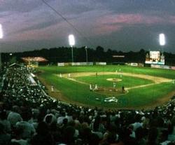 Stadium at night