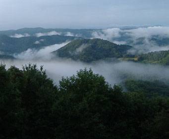 Appalachian Mountains near Nashville, TN
