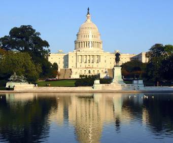 The Reflecting Pool in Washington, DC