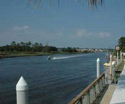 The waterway in Myrtle Beach