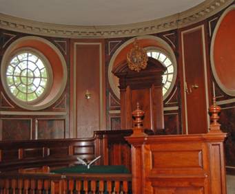 The Capitol in Colonial Williamsburg near Washington, DC