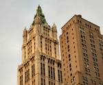 Side view of the Woolworth building Side view of the Woolworth building