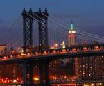 Manhattan Bridge at Night Manhattan Bridge at Night