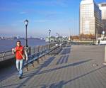 Hudson River boardwalk Hudson River boardwalk