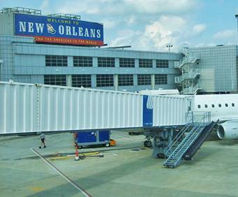 Louis Armstrong New Orleans International Airport in New Orleans, LA